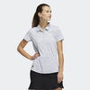 Adidas Space-Dyed Short Sleeve Polo Shirt