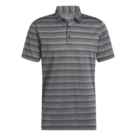 Adidas Two-Color Striped Golf Polo Shirt